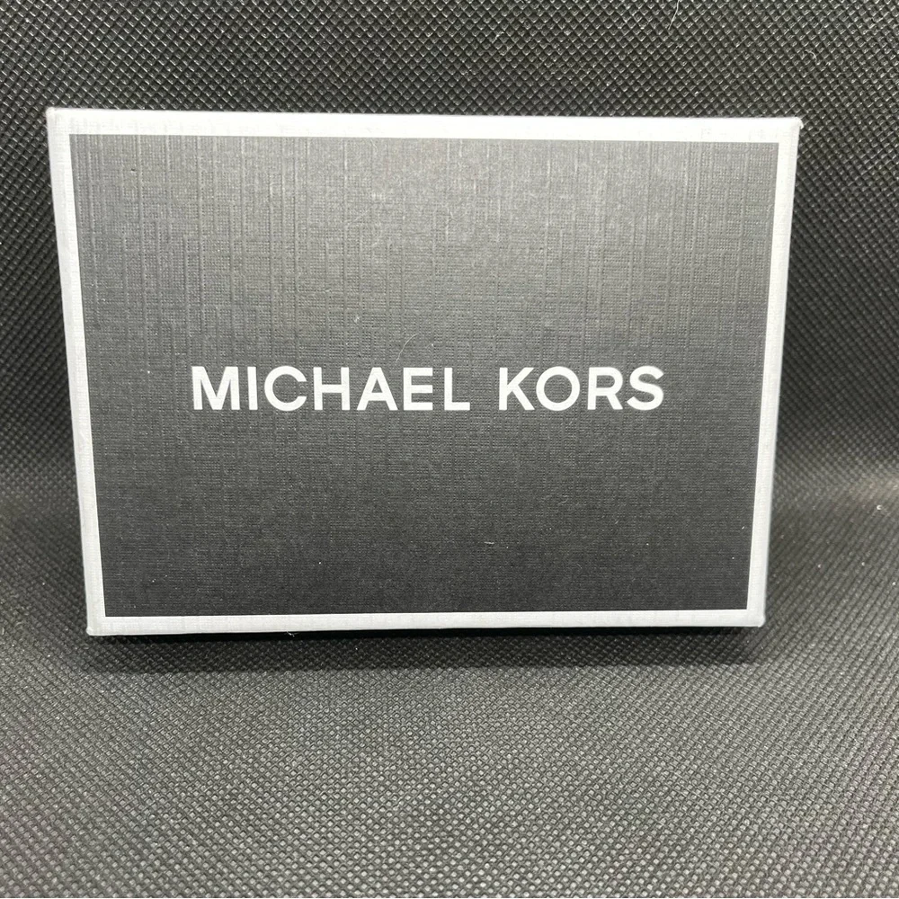 Michael Kors Black Folding Card Case